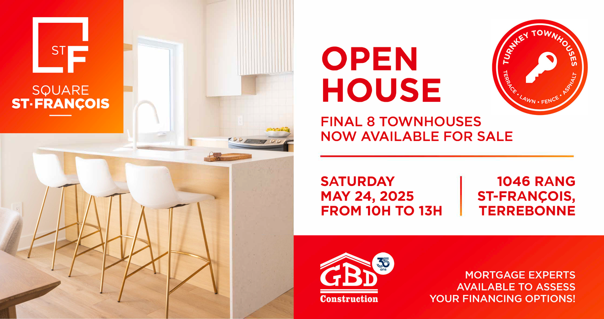 Square St-François Project in Terrebonne - Open house