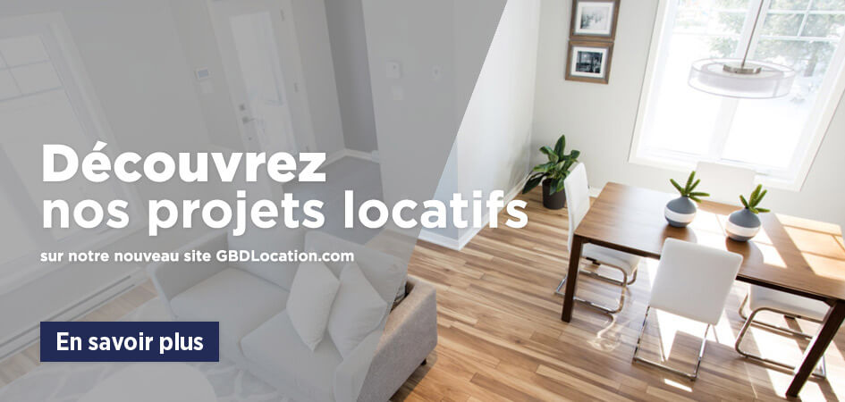 Nouveau site location de condo et maison