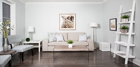 Maison neuve sur la Rive-Nord de Montréal - Salon