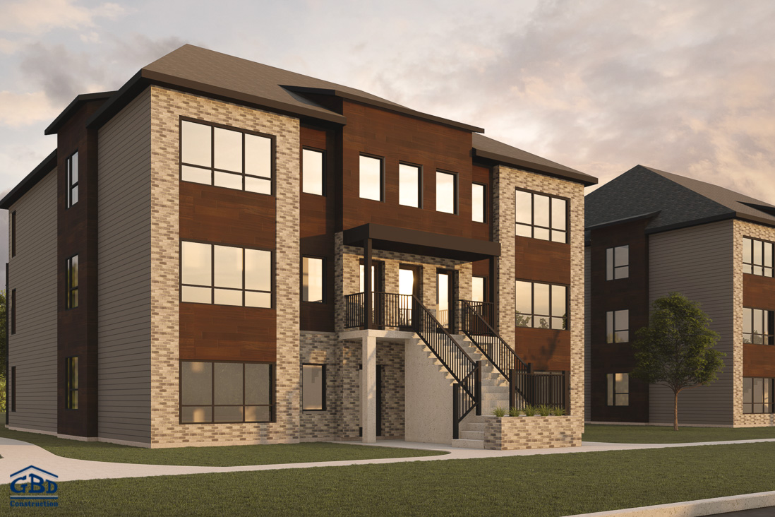 Condos neuf à Sainte-Marthe-sur-le-Lac, modèle contemporain