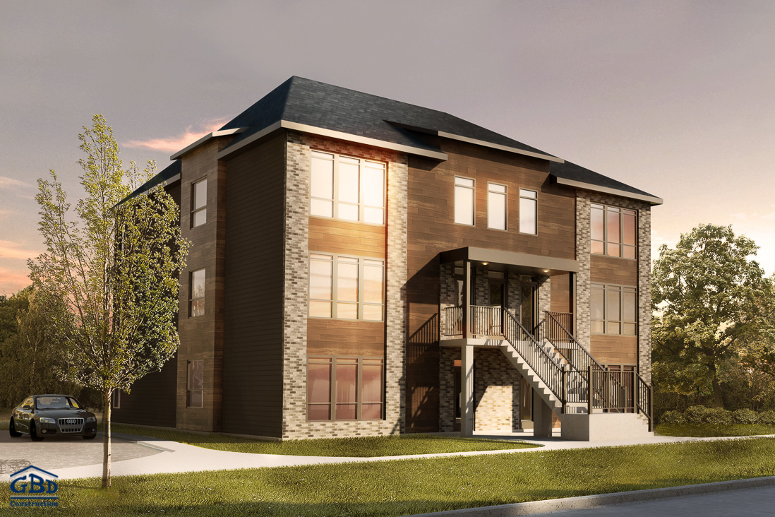 Condos modèle Rive, projet à Sainte-Marthe-sur-le-Lac