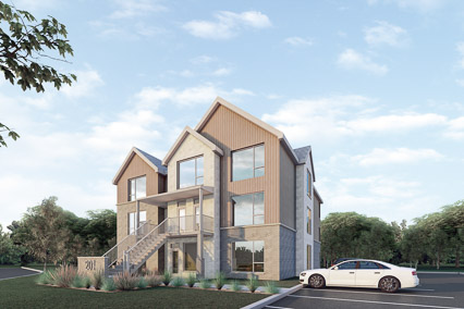 Modèle de condo neuf Bourg St-Joseph