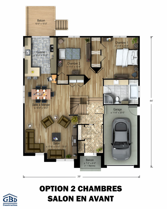 Plan du modèle