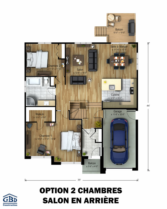 Plan du modèle