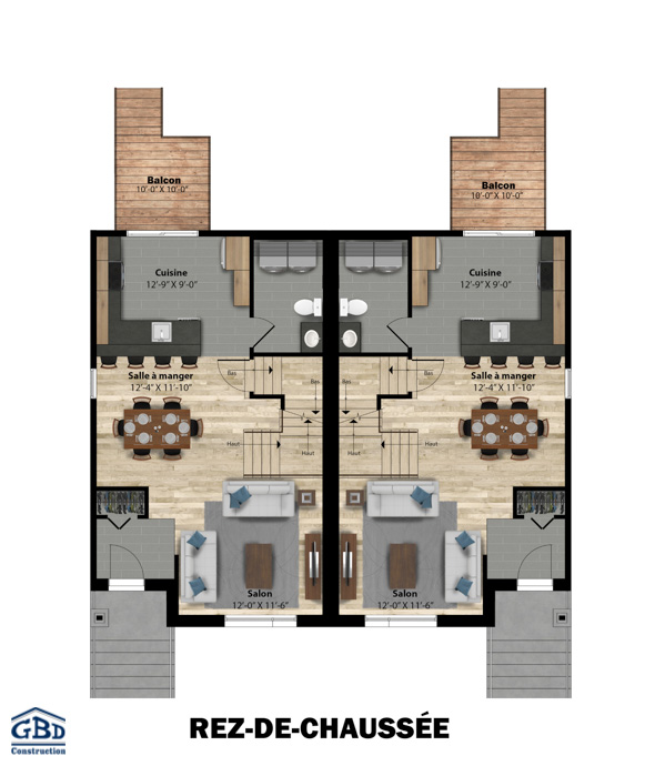 Plan du modèle