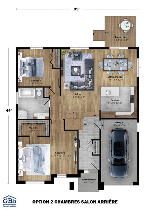 Plan du modèle