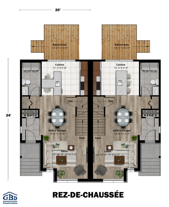 Plan du modèle