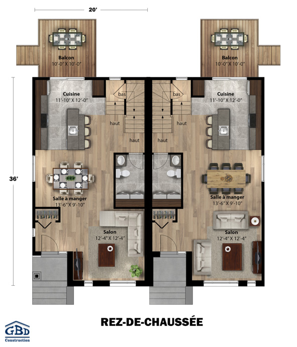 Plan du modèle