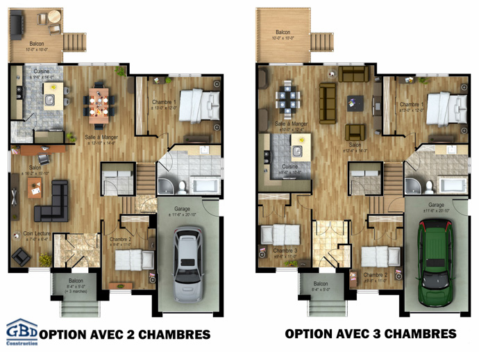 Plan du modèle