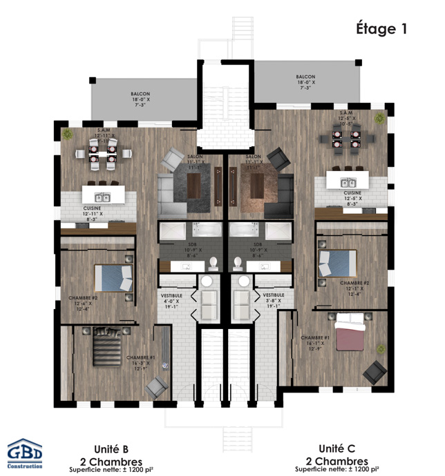 Plan du modèle