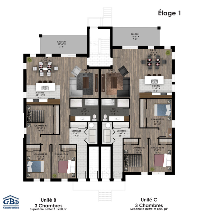 Plan du modèle