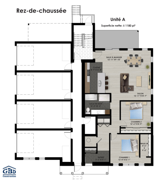 Plan du modèle