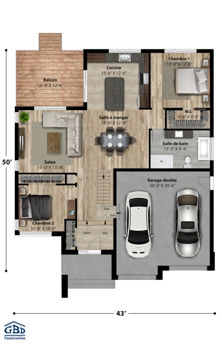 Plan du modèle