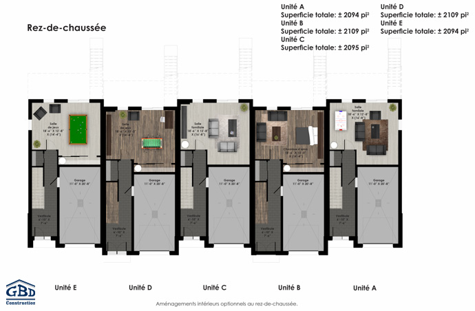 Plan du modèle