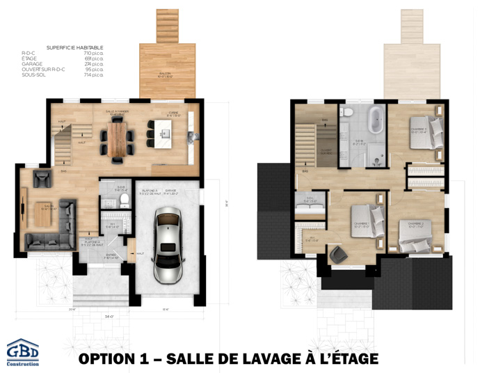 Plan du modèle