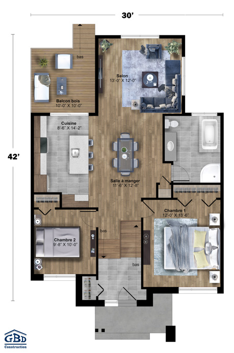 Plan du modèle