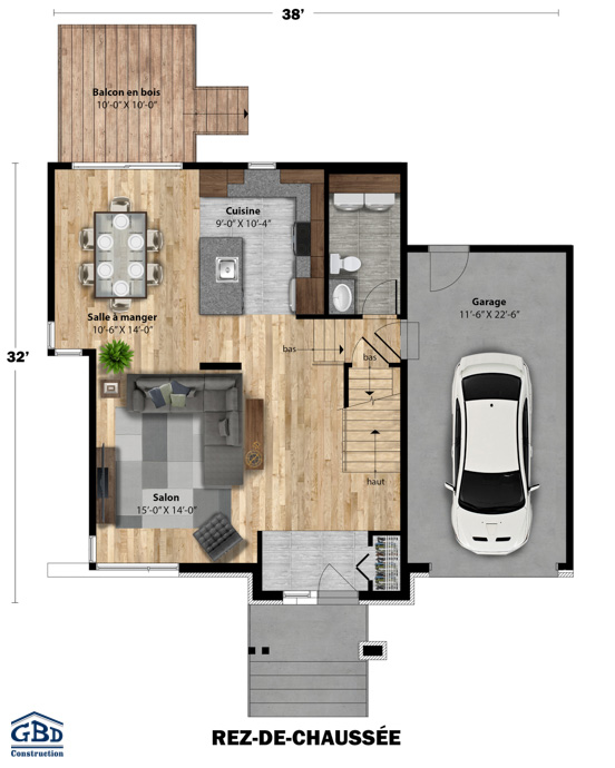 Plan du modèle