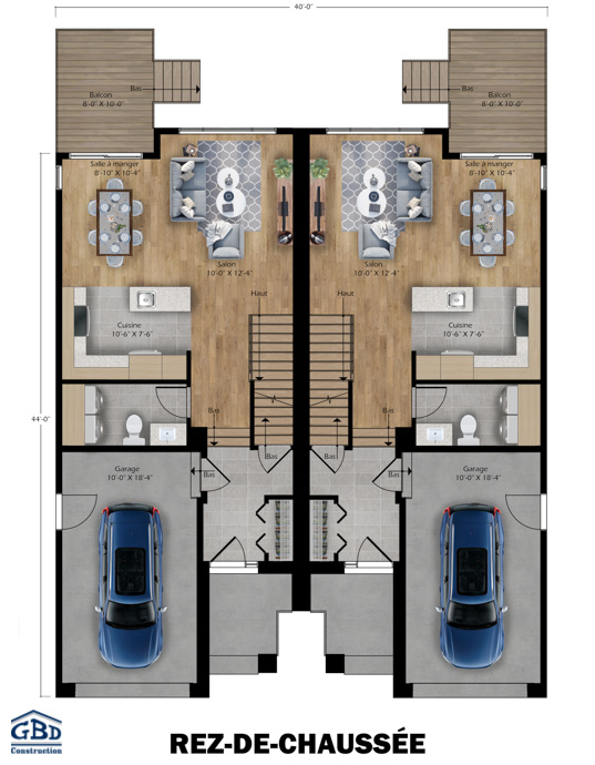 Plan du modèle