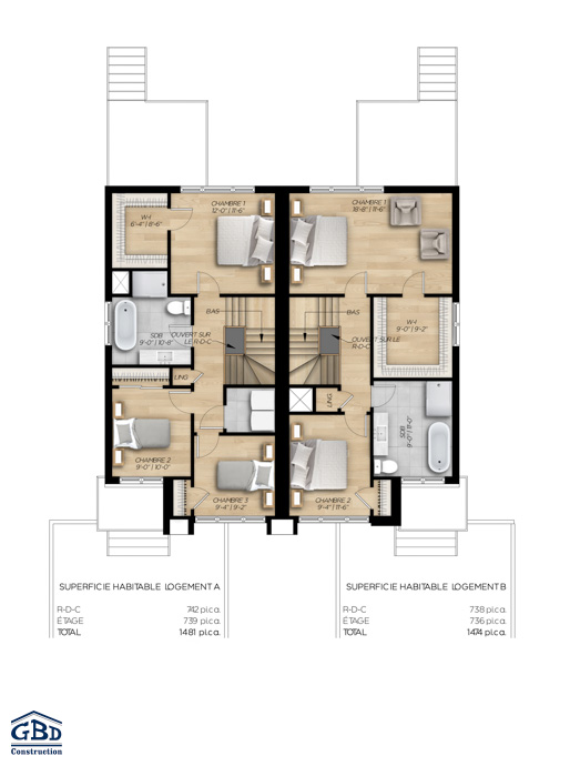 Plan du modèle