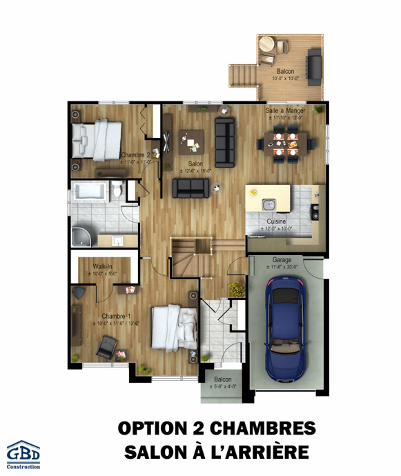 Plan du modèle