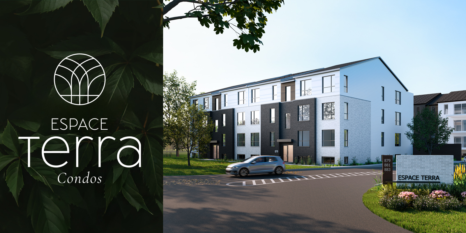 Banière projet Espace Terra Condos