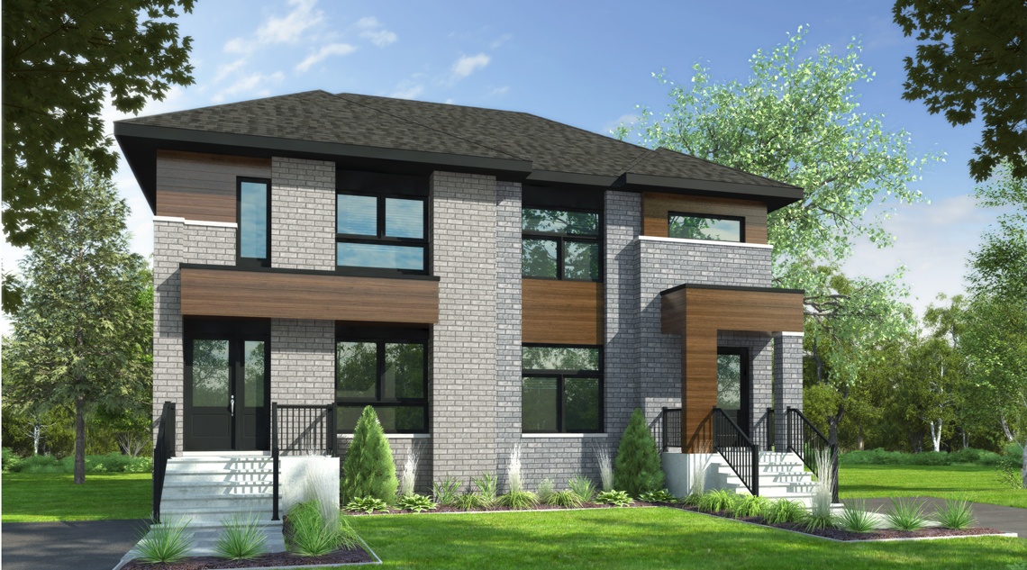 NOUVEAUTÉ: MAISONS JUMELÉES À MIRABEL !