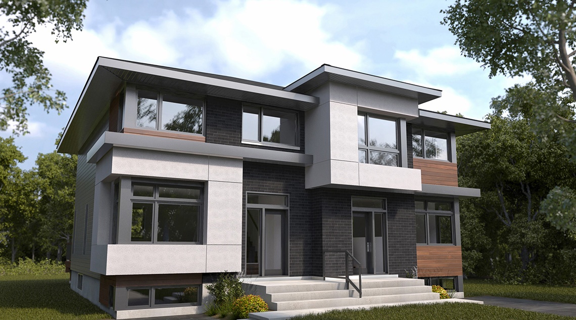 TOP 3 des modèles les plus populaires : Maisons jumelées