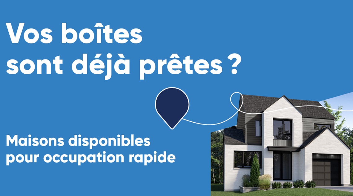 Maisons pour occupation rapide